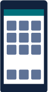Rectangle, Font