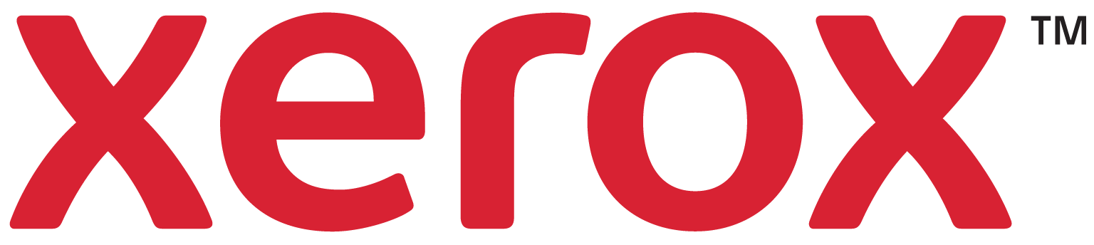 Red Xerox logo on a green background with a TM symbol.