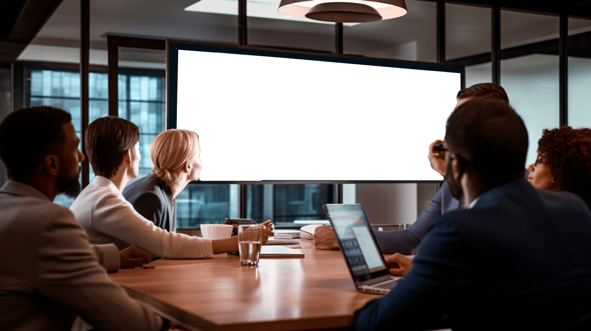 Conference room table, Personal computer, Communication Device, Social group, Furniture, Laptop, Building, Chair